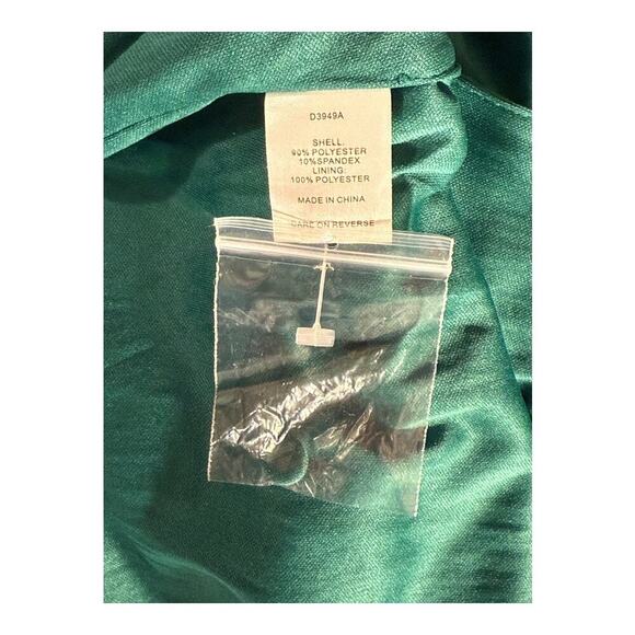 NEW Alexia Admor Women’s Medium Emerald Silena‎ Sequin Dress NWOT V-Neck Midi - Picture 6 of 7